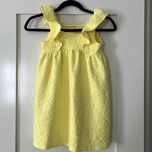 Lemon Yellow Janie and Jack Dress